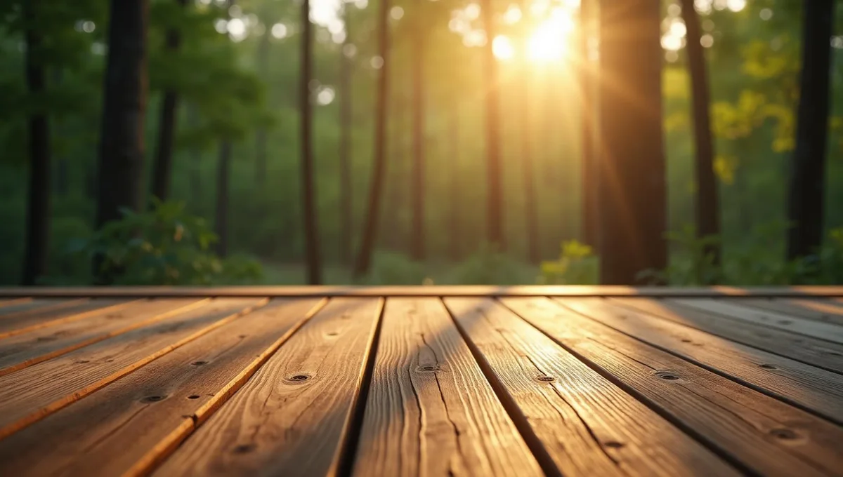 Stock de bois empilé sur la plateforme de Coursac